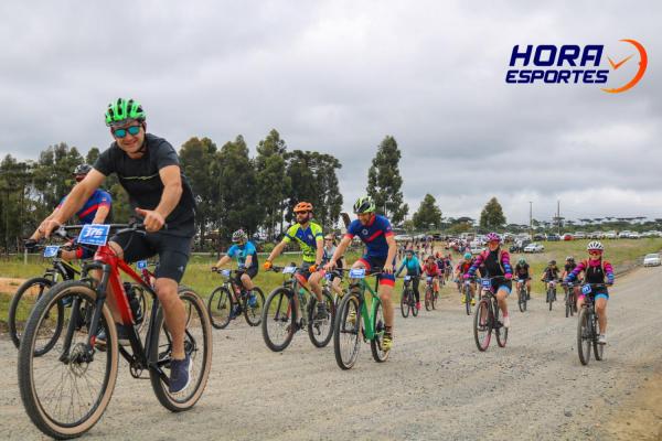 Largada - 1º Pedal do Santuário N. S. das Graças / Bikers Piên