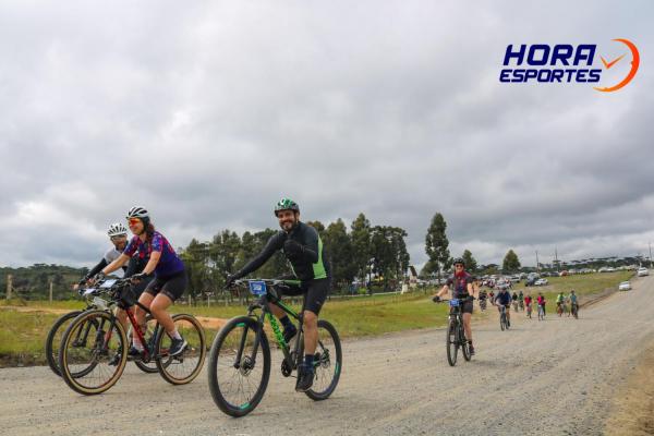 Largada - 1º Pedal do Santuário N. S. das Graças / Bikers Piên