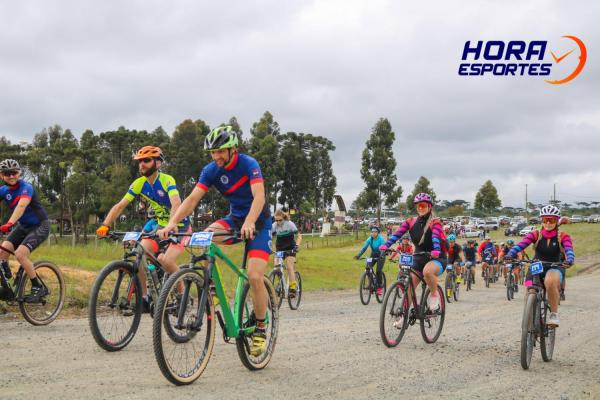 Largada - 1º Pedal do Santuário N. S. das Graças / Bikers Piên