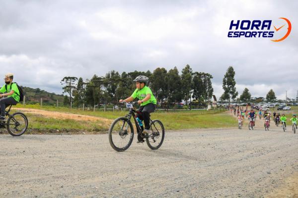 Largada - 1º Pedal do Santuário N. S. das Graças / Bikers Piên