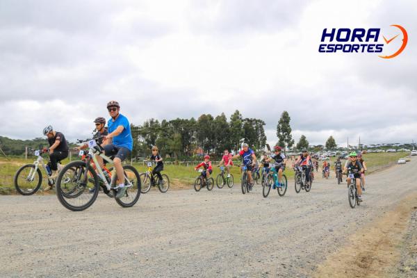 Largada - 1º Pedal do Santuário N. S. das Graças / Bikers Piên
