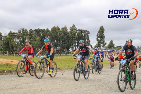 Largada - 1º Pedal do Santuário N. S. das Graças / Bikers Piên