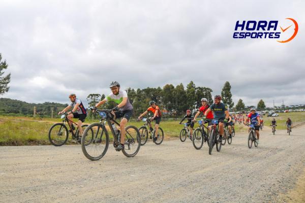 Largada - 1º Pedal do Santuário N. S. das Graças / Bikers Piên