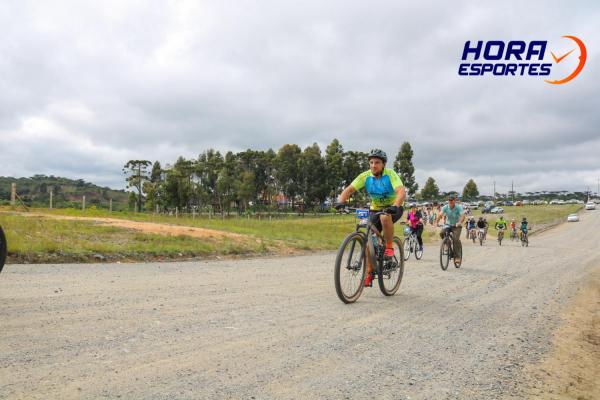 Largada - 1º Pedal do Santuário N. S. das Graças / Bikers Piên