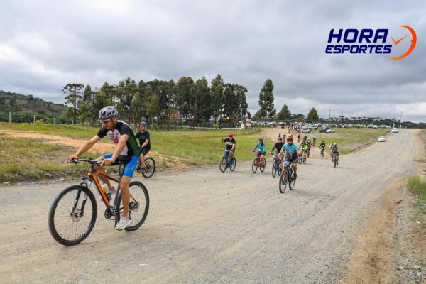 Largada - 1º Pedal do Santuário N. S. das Graças / Bikers Piên