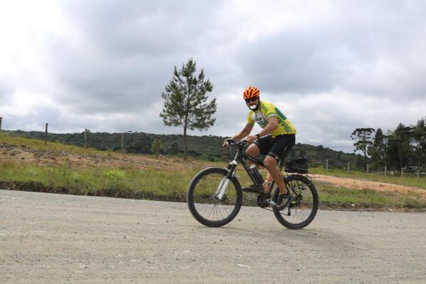 Largada - 1º Pedal do Santuário N. S. das Graças / Bikers Piên